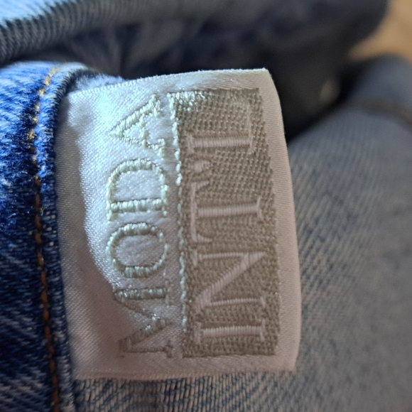 Vintage Moda Int'l Denim Jean Jacket - Size S - Picture 6 of 7